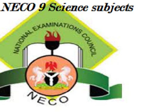 This is how to combine NECO 9 Science subjects