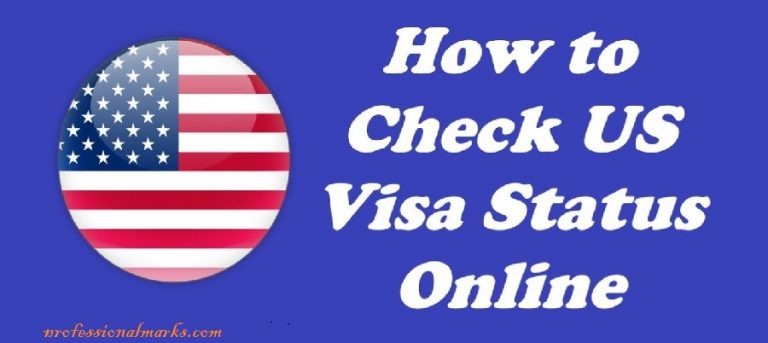 US Visa Status This Is How To Check Professional Marks   Visa Status 768x343 