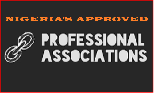 List of approved professional bodies in Nigeria office addresses and websites.