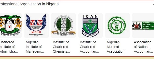 Authentic list of professional bodies in Nigeria