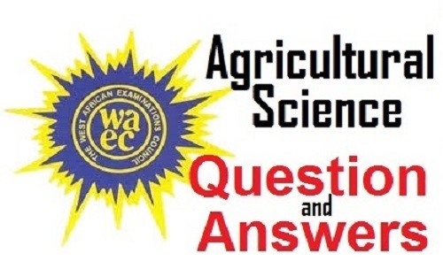 Here is WAEC Agric Questions Answers 2022/2023:Objectives and Essay