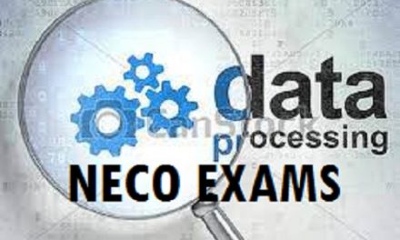 Free Questions For Neco  Data Processing 2023/2024.