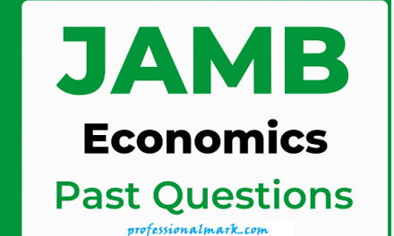 Exciting And Important Best JAMB Economics Questions & Answers For 2023.