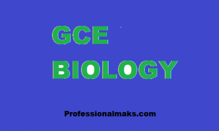 Excellent And Unique GCE Biology Questions With Answers.