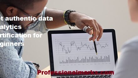 Get authentic data analytics certification for beginners