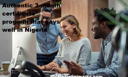 Authentic 3-month certificate program that pays well in Nigeria