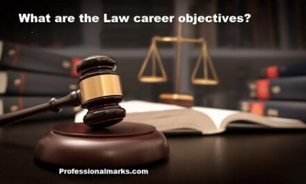 What are the Law career objectives?