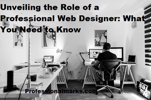 Unveiling the Role of a Professional Web Designer: What You Need to Know