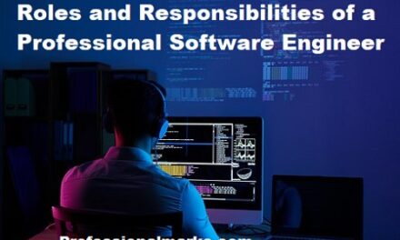 Roles and Responsibilities of a Professional Software Engineer