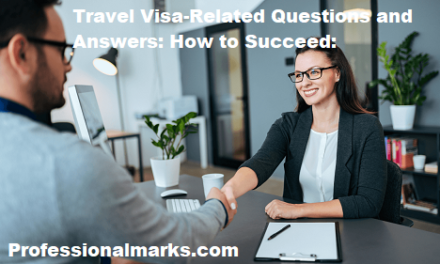 Travel Visa-Related Questions and Answers: How to Succeed: