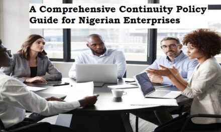 A Comprehensive Continuity Policy Guide for Nigerian Enterprises