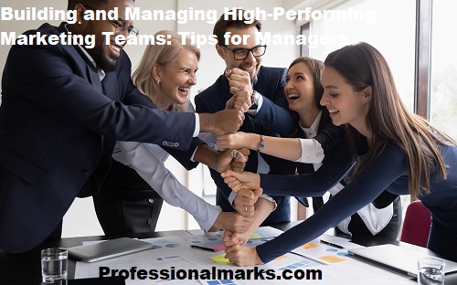Building and Managing High-Performing Marketing Teams: Tips for Managers