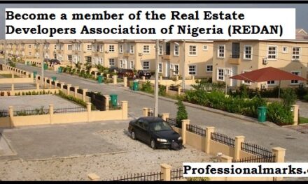 How to become a member of the Real Estate Developers Association of Nigeria (REDAN)