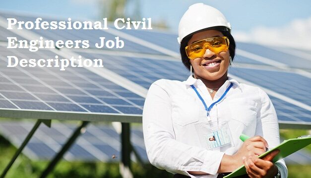Professional Civil Engineers Job Description in Nigeria