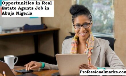 Opportunities in Real Estate Agents Job in Abuja Nigeria