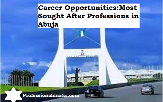 Career Opportunities in The Most Sought After Professions in Abuja
