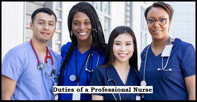 12 Duties of a Professional Nurse