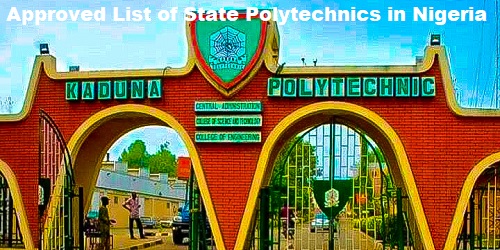 Approved List of State Polytechnics in Nigeria