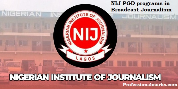Authentic NIJ PGD programs in Broadcast Journalism