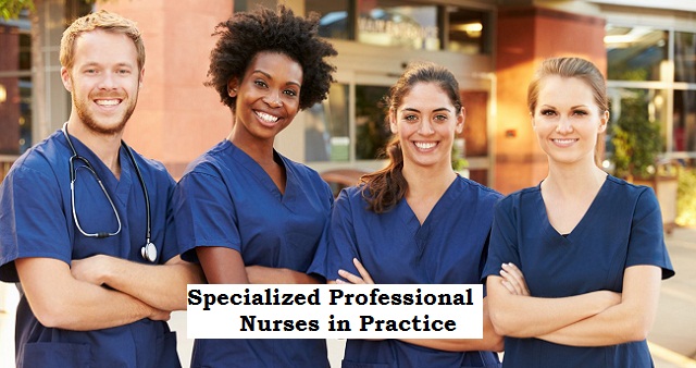 Specialized Professional Nurses in Practice
