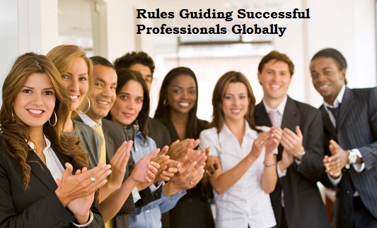Rules Guiding Successful Professionals Globally
