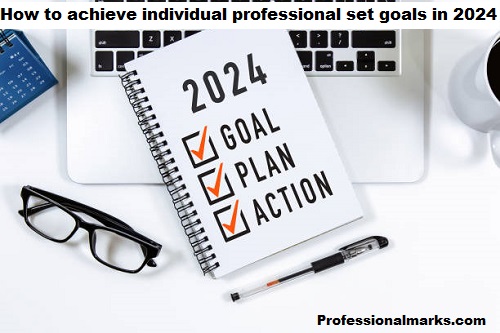 How to achieve individual professional set goals in 2024